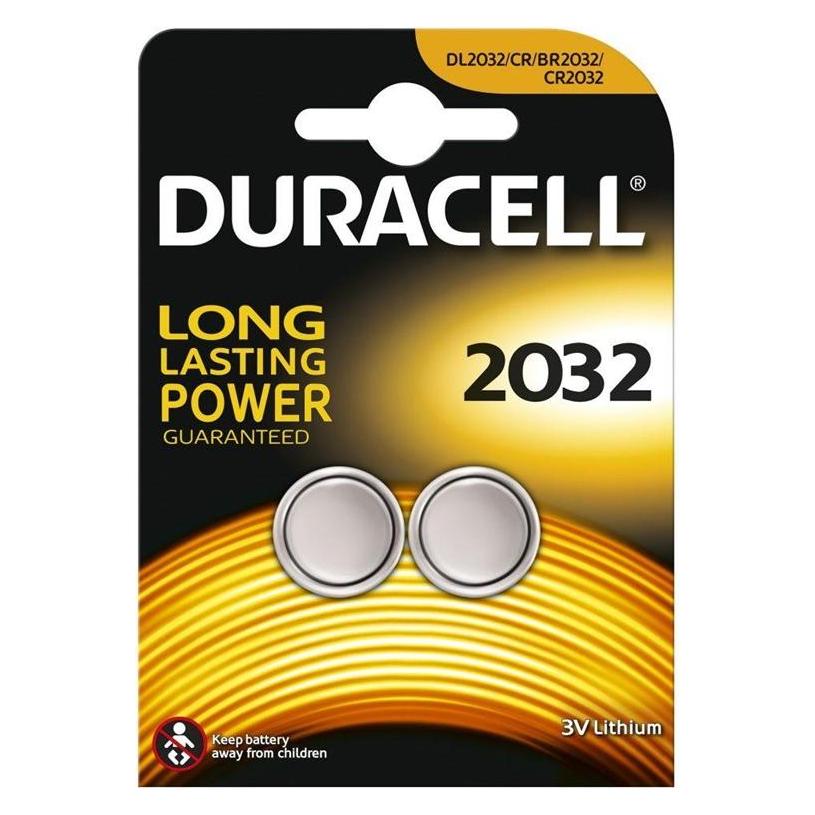 Duracell Lithium Batterie (2 Stk., CR2032, 220 mAh) (DL 2032)