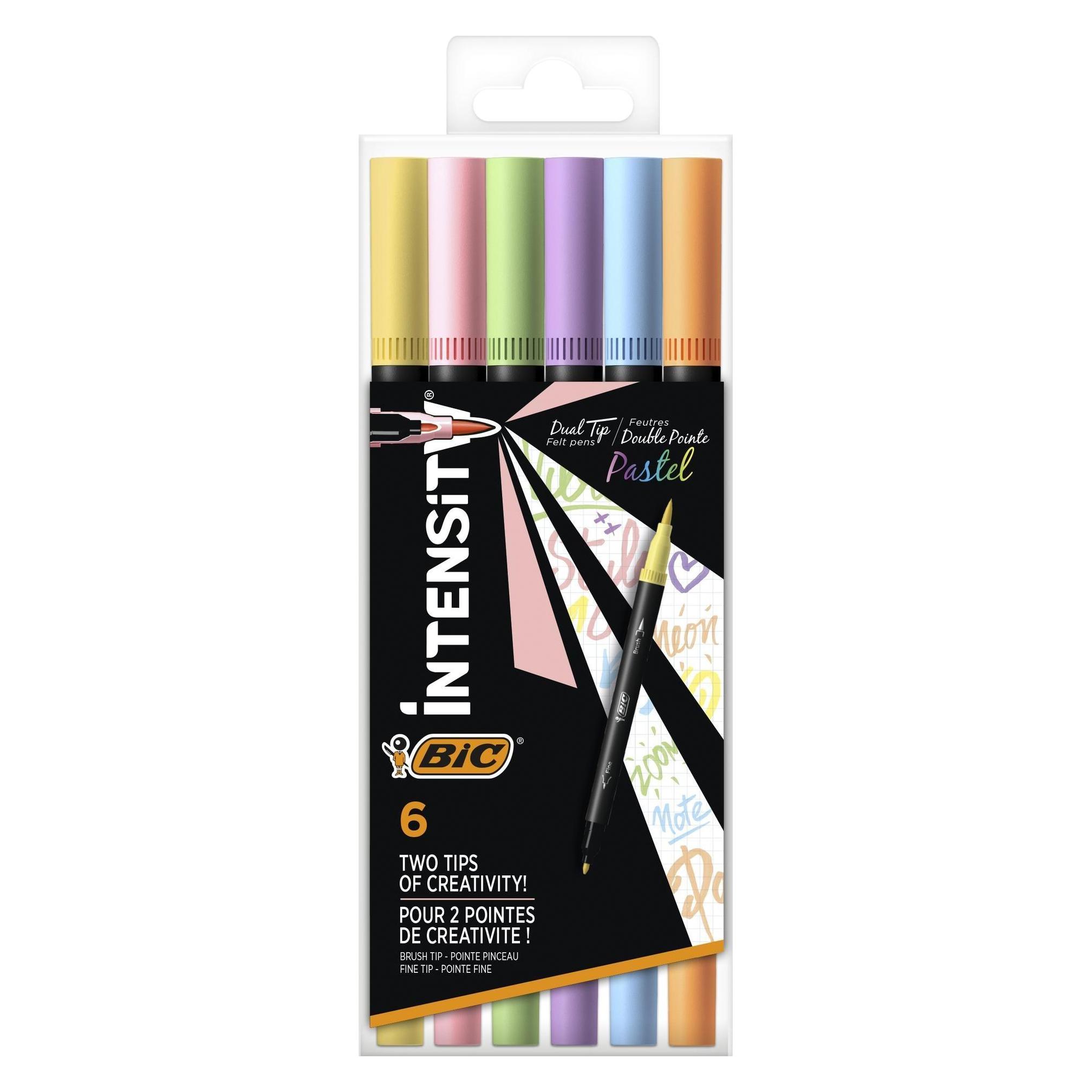 Bic DUALTIP PASTEL CFP - Filzstifte (6x) (503826)