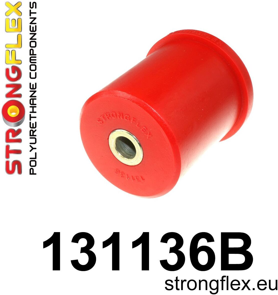 STRONGFLEX SILENTBLOCK Opel Astra F 91-98 KIT DE CASQUILLOS DE SUBCHASIS TRASERO