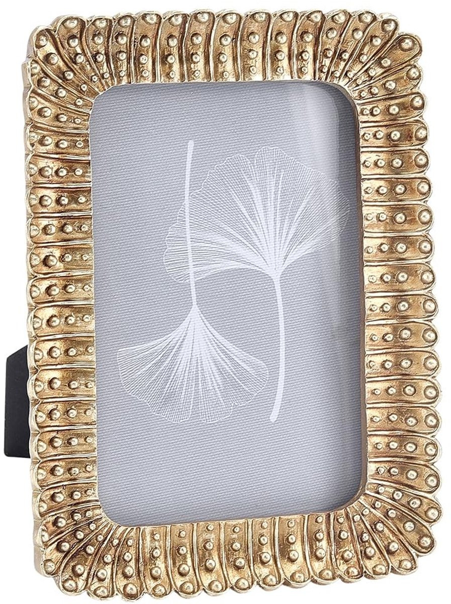 Elzusha Vintage Gouden Fotolijst 10x15 cm - Rechthoekig voor Tafel en Muur