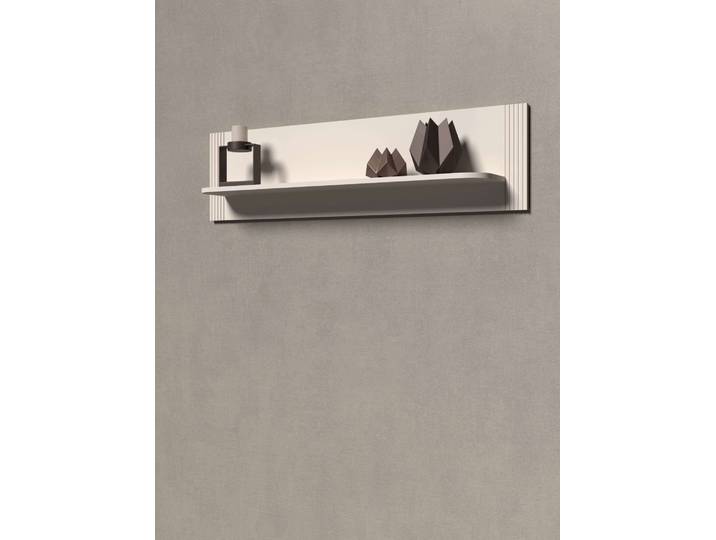 Wandregal OTTO HOME Rondo Schwebendes Regal, Wandkonsole, Wandboard , weiß (cashmere farbe), B:140cm H:37cm T:22cm, MDF, Regale, Wandregal, UV lackiert, Ablageboden, Wandmontiert, Breite 140 cm