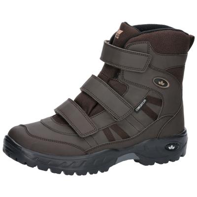 Winterboots LICO "Winterboot Wildlife V", Herren, Gr. 41, wärmend, braun, Synthetik, Schuhe Winterboots