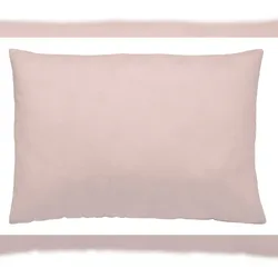 Glatte Kissenbezug 45x90cm Baumwolle extra weiche Baumwolle in Spanien Rosa Ftr8 Naturals gemacht