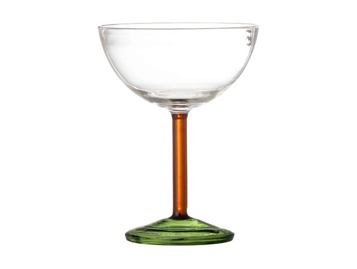 Bloomingville Verre à cocktail Martine 23 cl Vert