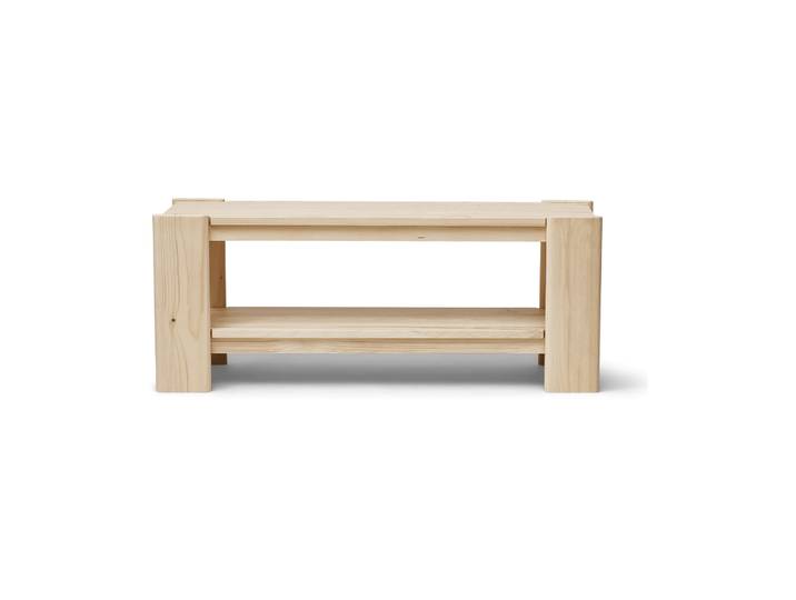 Form & Refine Banc Beam Bois de pin, 112 cm