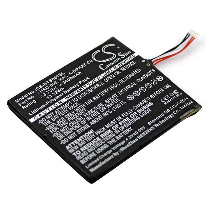 NoName Battery for Nintendo Switch HAC-003 et. al, 3.7V, 3600mAh (Switch) (CS-NTS001SL)