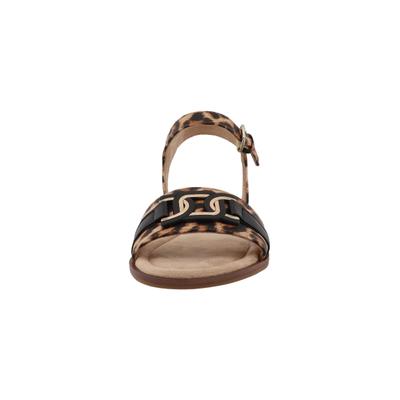 Mules TOM TAILOR "Tom Tailor Flat Sandals - Mules", Damen, Gr. 39, braun (sand, multi), Schuhe