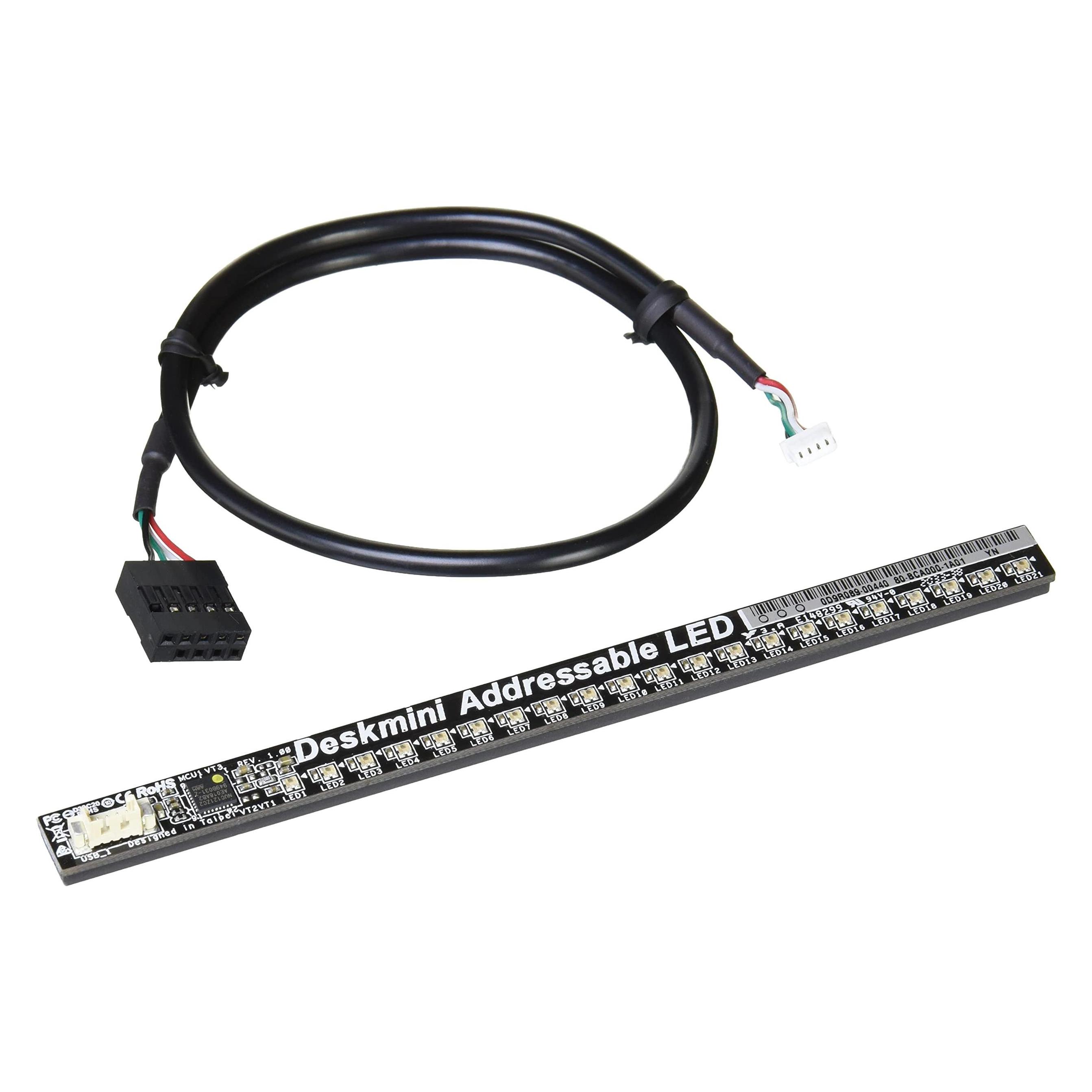 AsRock Addressable RGB LED Strip fr Deskmini retail (RGB) (90-BCA000-00XAYZ)