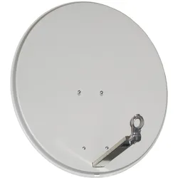 Sky Vision Ideal 78 Alu Satellitenspiegel hellgrau (DVB-S / -S2), SAT Spiegel + SAT Antennen, Weiss