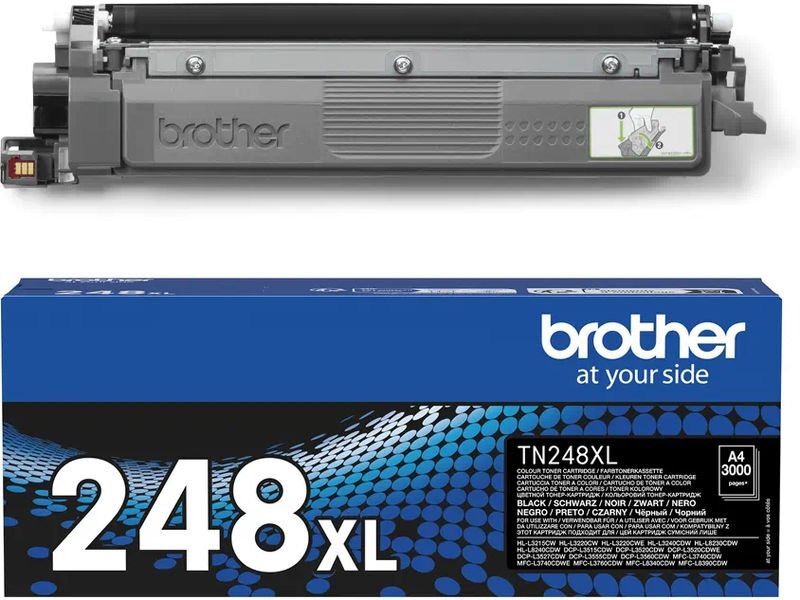 Brother TN-248XLBK - Schwarz - Toner - Hohe Kapazität