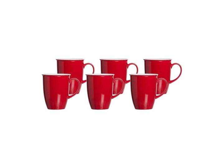 KAFFEEBECHER Doppio Rot 320 ml 6er Set