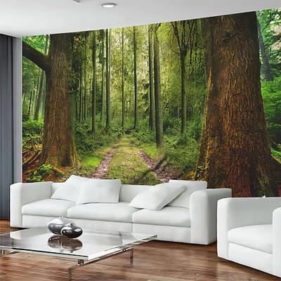 Mysteriöse Baumlandschaft Wandteppich Wandbild Kunst große Wandteppich Wandbild Dekoration Fotos Hintergrund Teppich Vorhänge Home Schlafzimmer Wohnzimmer Dekoration