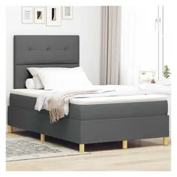 vidaXL, Boxspringbett, Boxspringbett (120 x 190 cm)