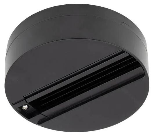 ARELUX TRACK N 3c plafondadapter, zwart
