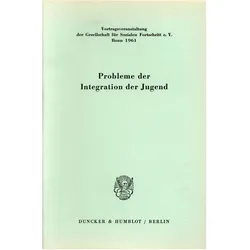Probleme der Integration der Jugend., Fachbücher