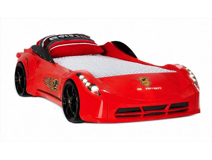 Xlmoebel Autobett Rennwagen Autobett Kinderbett Sportwagen Racer Turbo Bett
