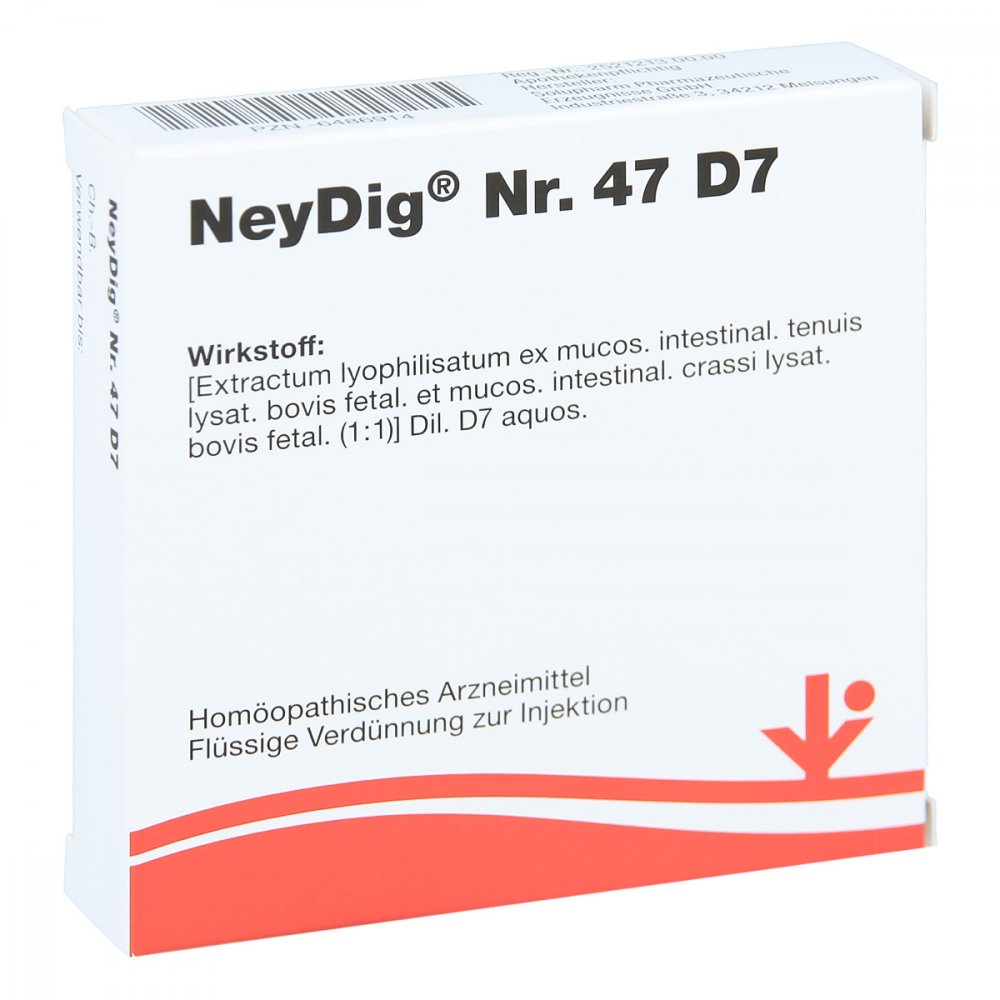 vitOrgan Arzneimittel GmbH Neydig Nummer 4 7 D7 Ampullen 06486914