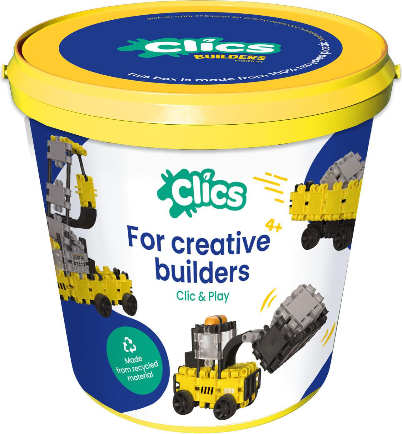 ClicsToys Set bouwstenen voor voertuigen 5-in-1