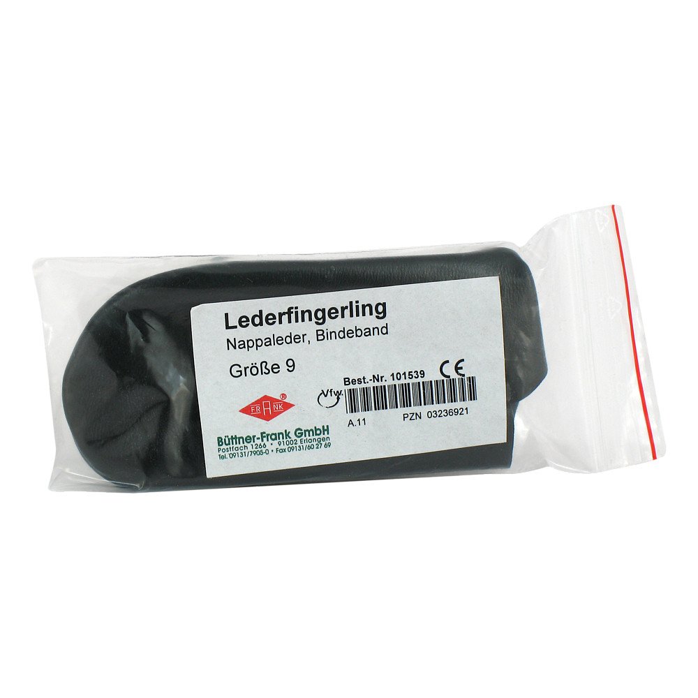 Büttner-Frank GmbH Fingerling Leder Größe 9 Bindeband 03236921