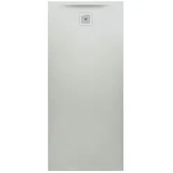 LAUFEN Pro Duschwanne H2149510770001 Marbond Ablauf kurze Seite hellgrau