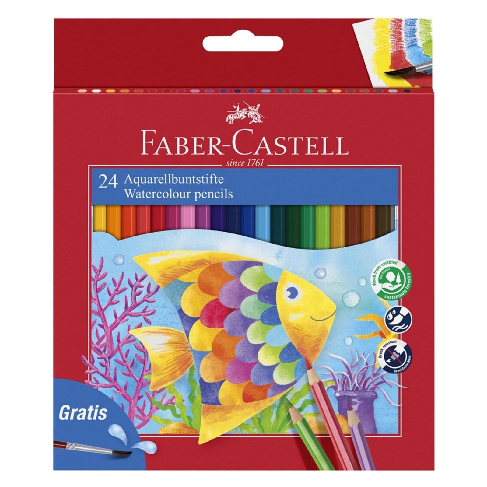 Faber-Castell Aquarellfarbstifte Classic (24x) (114425)