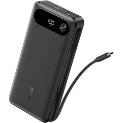 Anker Zolo (20000 mAh, 87 W, 65 Wh), Powerbank, Schwarz