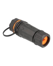 Delock Netzwerkkoppler RJ-45 W bis W STP CAT 6a Schwarz Rot (86700)