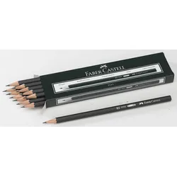 Faber-Castell 1111 Bleistifte HB - 12 Stück schwarz