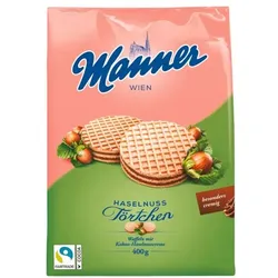 Manner Waffeln »Manner Törtchen« 400 g braun