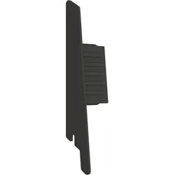 OSMO ALU-CLADDING Endkappe Links VE10 Schwarz