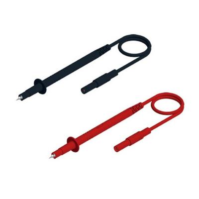 Hirschmann Test & Measurement PL 2600 S SET Sicherheits-Messleitungs-Set Lamellenstecker 4 mm Prüfspitze 1.00 m Schwarz, Rot 1 St.