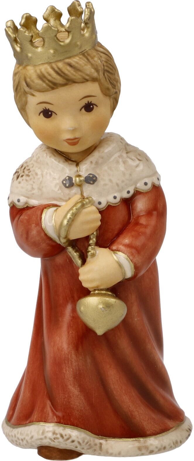 Krippenfigur GOEBEL "Krippenfiguren, Weihnachtsdeko", bunt, B:4,5cm H:12cm, Steingut, Dekofiguren, Krippenfigur, Steingut, Figur - Melchior bunt B/H/T: 4,5cm x 12cm