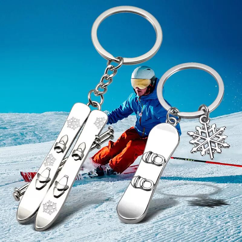 INF Snowboard-Schlüsselanhänger - Wintersport-Geschenk