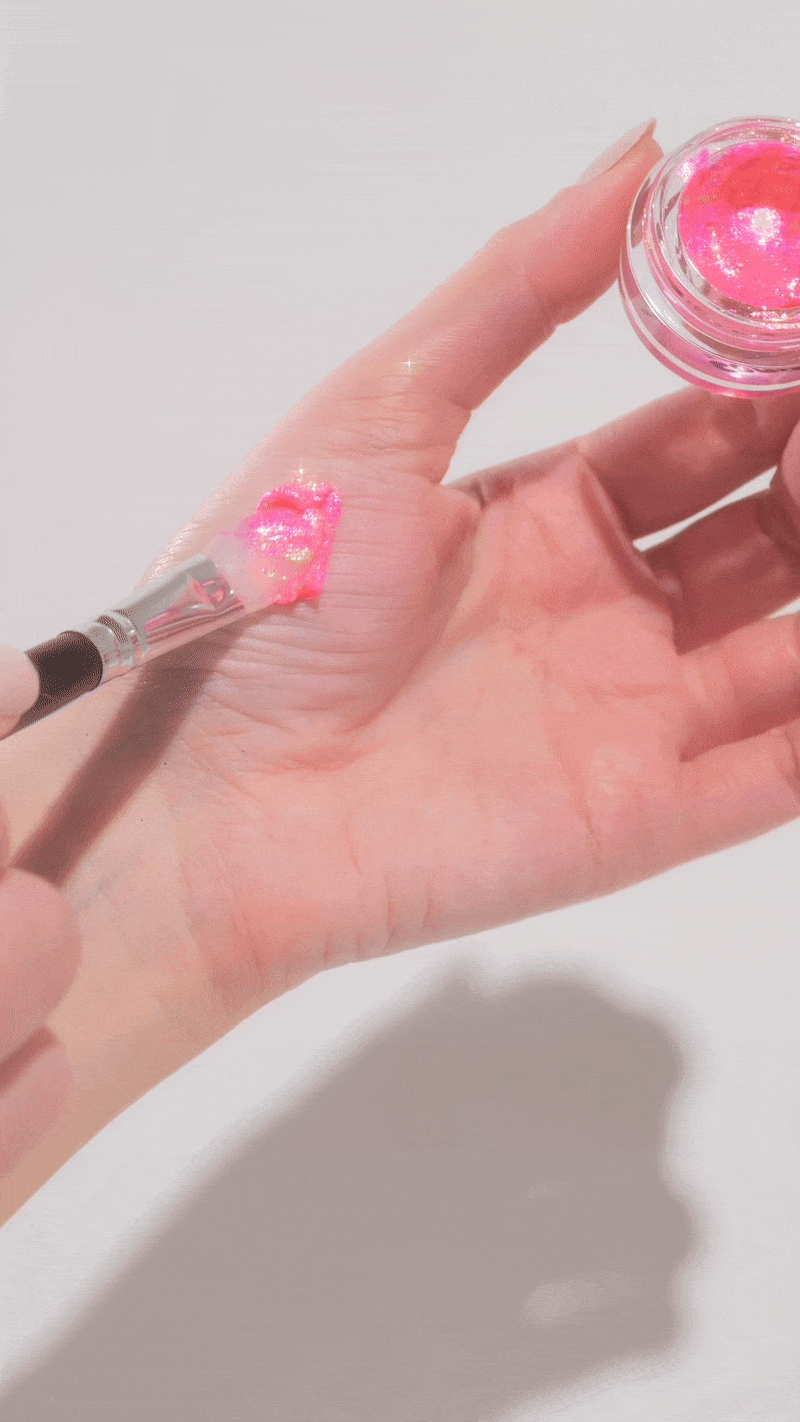 Candy Chroma Flakes (Pink) - Duochrome Pigment - Glisten Cosmetics