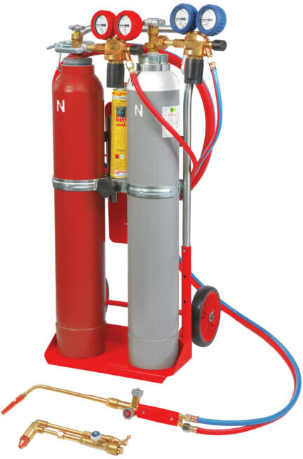Rothenberger RE17 Kit d'installation à trois gaz AMS 10/10 (35401)