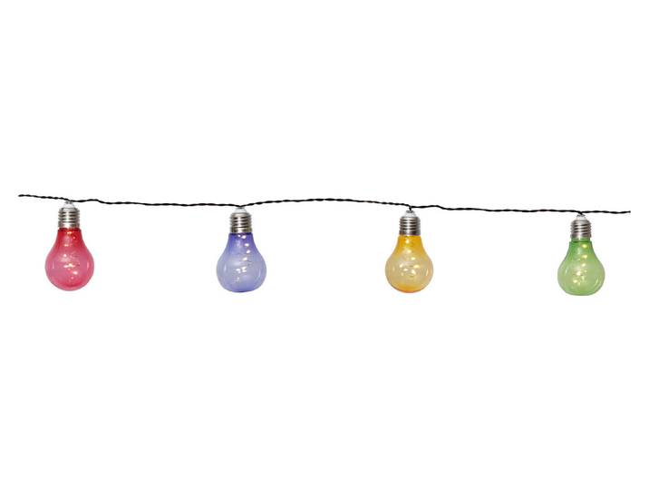 Star Trading Solarlichterkette Glow Multicolor Warmweiss 1.2 m