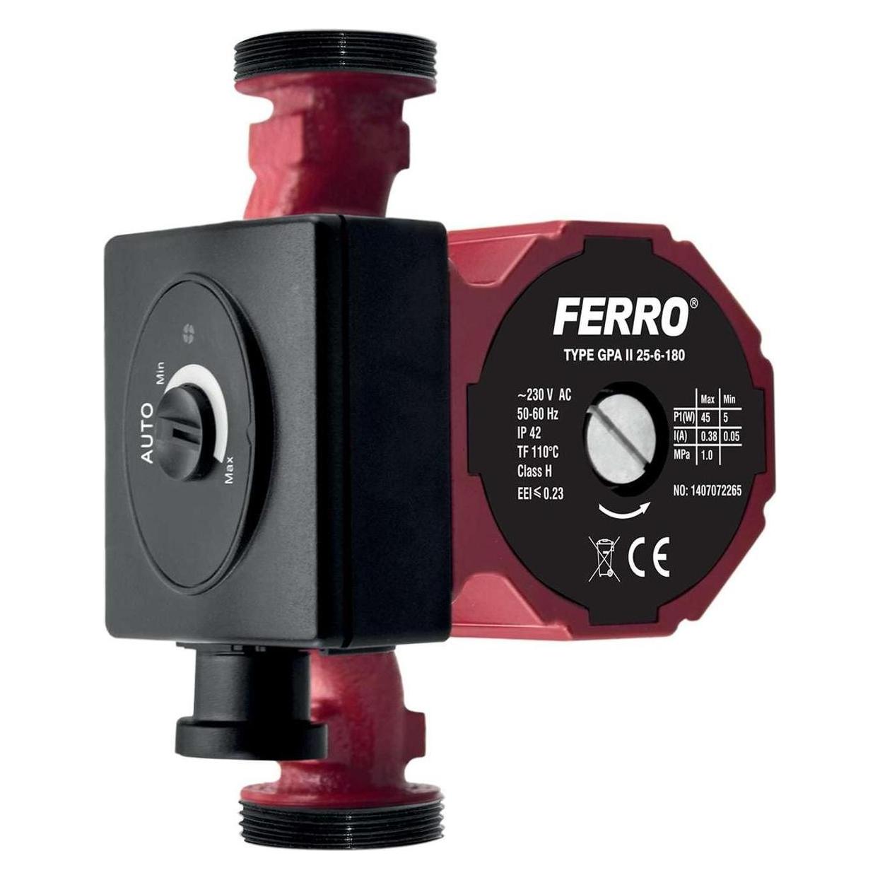 Weberman CO-Pumpe GPA II 25-6 (0602W) (Hauswasserpumpe) (0602W)