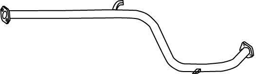 Vegaz Abgasrohr Mir77 Für Mitsubishi