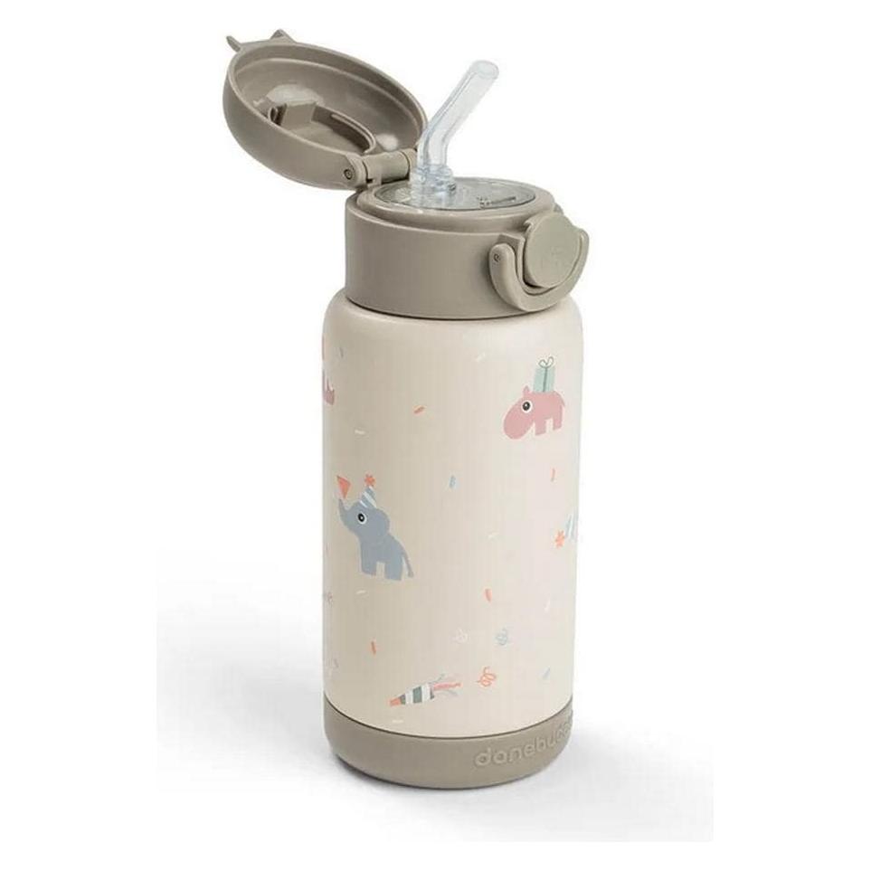 Done by Deer Thermo-Strohhalmflasche Celebration Sand 340 ml (0.34 l) (1061149)
