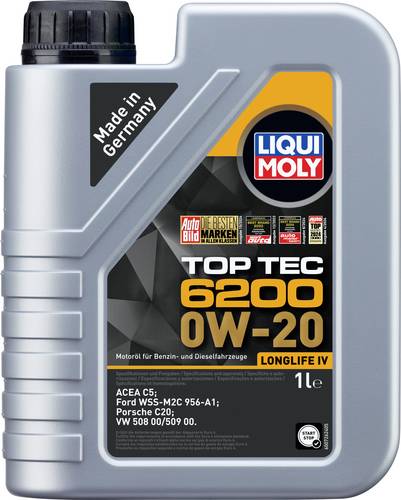 Liqui Moly Top Tec 6200 0W-20 20780 Motoröl 1l