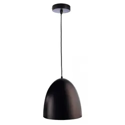 Deko-Light Pendelleuchte Bell E27 300mm schwarz 342054