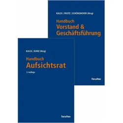 Kombipaket Handbuch für den Aufsichtsra, Fachbücher von Susanne Kalss, Peter Kunz, Stephan Frotz, Paul Schörghofer