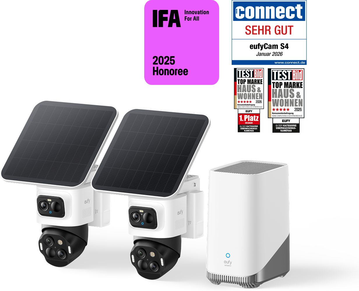 eufyCam S4 - 2 Kamera Set