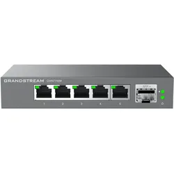 Grandstream Networkswitch GWN7700M (5 Ports), Netzwerk Switch, Schwarz