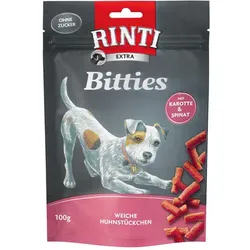 Rinti Extra Bitties Huhn mit Karotte und Spinat 1x100 g
