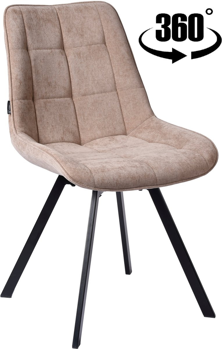 ExitoDesign LAPO Ergonomische Bureaustoel - Lichtbeige Stof