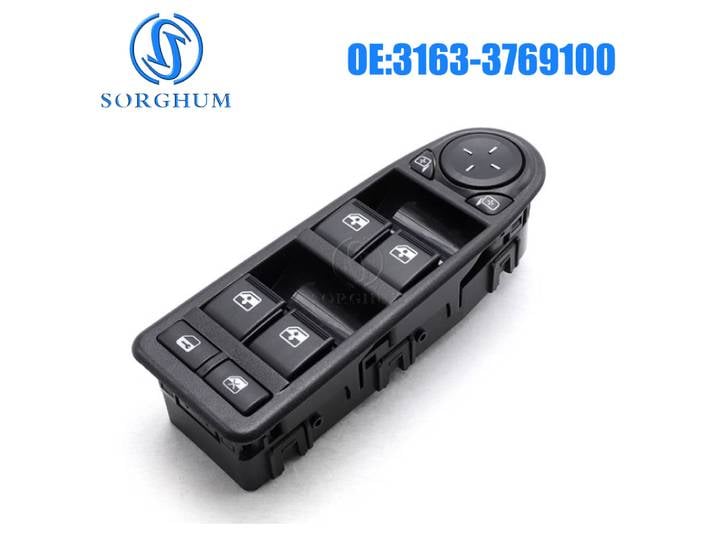 SORGHUM-Interrupteurs de fenêtre électriques pour UAZ Patriot, interrupteur de porte conducteur, bouton de réglage du miroir, technologie pour UAZ Fosot
