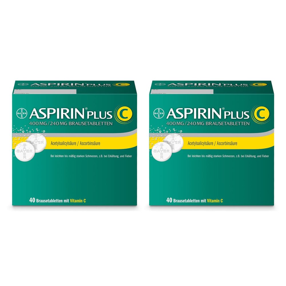 Bayer Vital GmbH Aspirin Plus C Brausetabletten 08102699