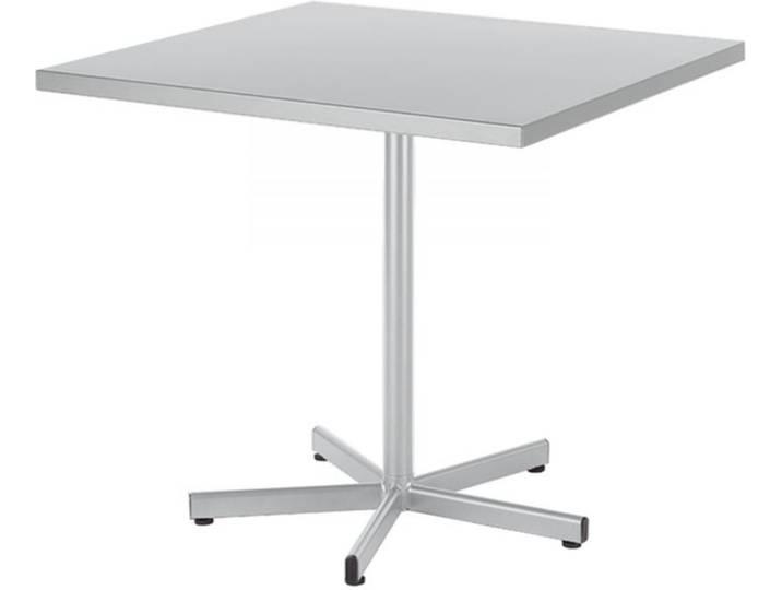 Tisch aus Metall Basic Color Schaffner AG silber, Designer Schaffner, 70x72x70 cm
