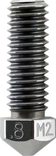 Micro-Swiss 3D Drucker Düse 0.8mm M2 Hardened High Speed Steel High Flow 1.75mm Nozzle M2502-08
